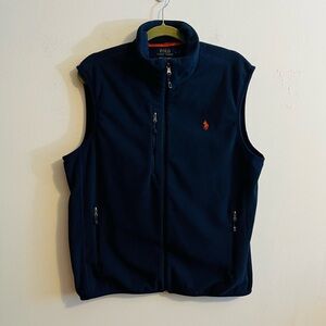 Polo by Ralph Lauren Men's Navy Fleece Vest
